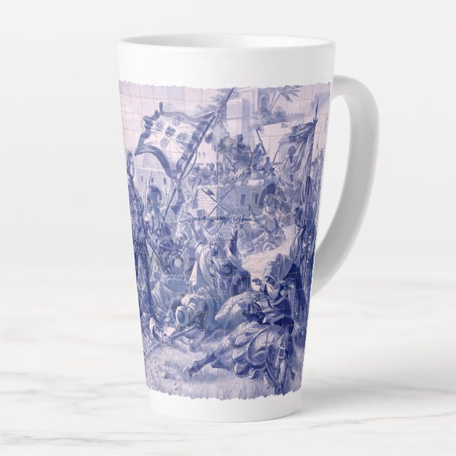 Portugiesische Muster Milchtasse (Rechte Ecke)