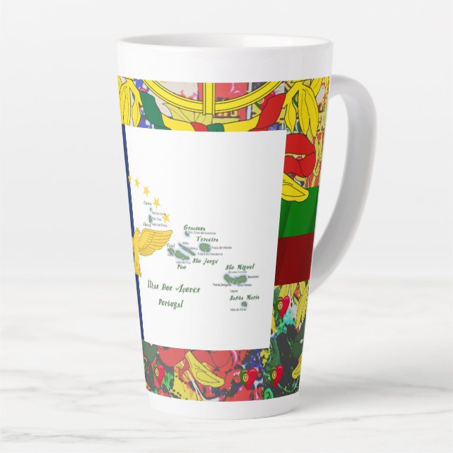 Portugiesische Muster Milchtasse (Rechte Ecke)
