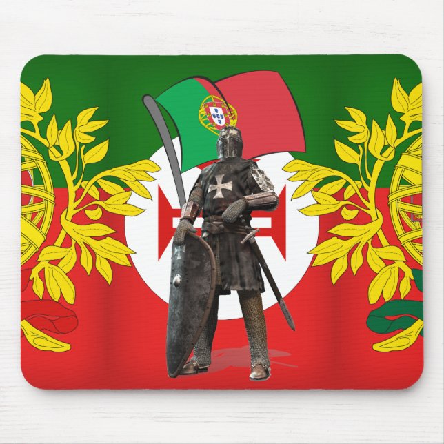 Portugiesische Muster Mousepad (Vorne)
