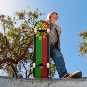 Portugiesische Muster Skateboard