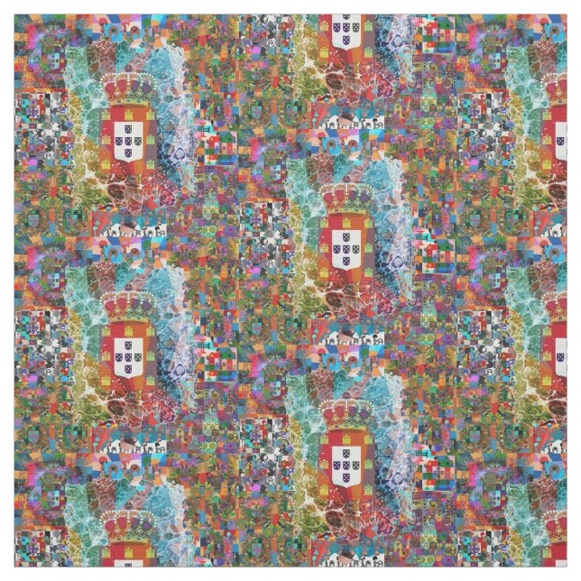Portugiesische Muster Stoff (Muster)
