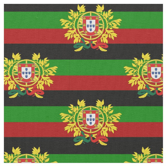 Portugiesische Muster Stoff (Nahaufnahme)