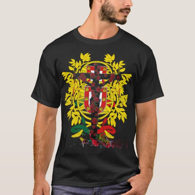 Portugiesische Muster T-Shirt (Vorderseite)