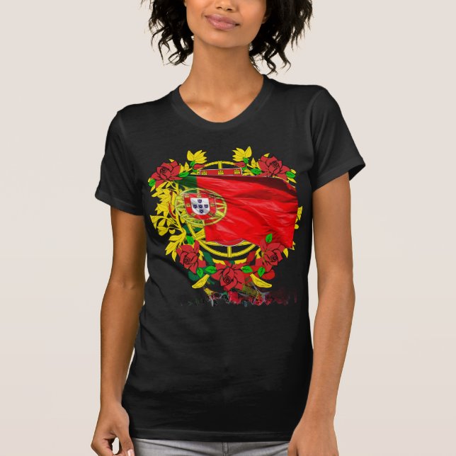 Portugiesische Muster T-Shirt (Vorderseite)