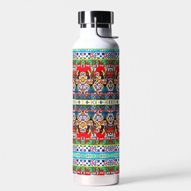 Portugiesische Muster Trinkflasche (Links)