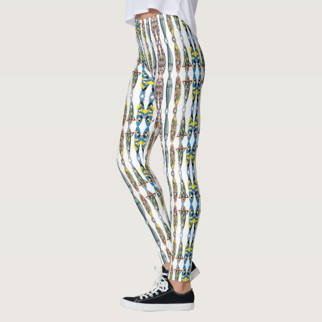 Portugiesische Muster und Leggings (Links)