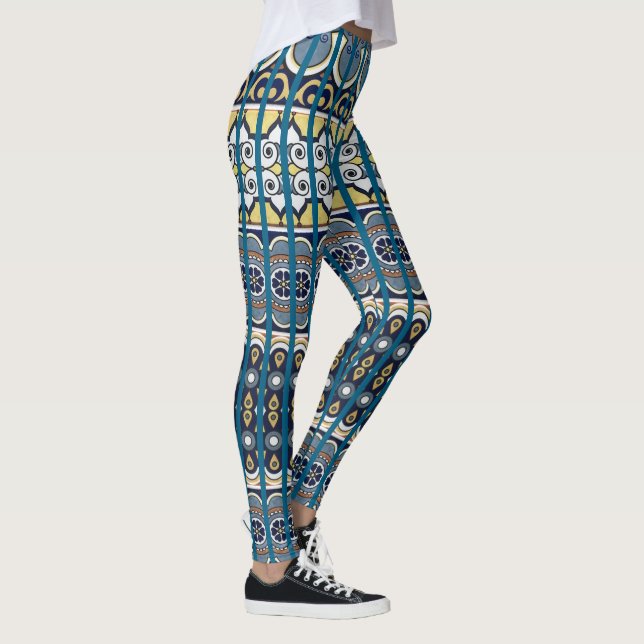 Portugiesische Muster und Leggings (Rechts)