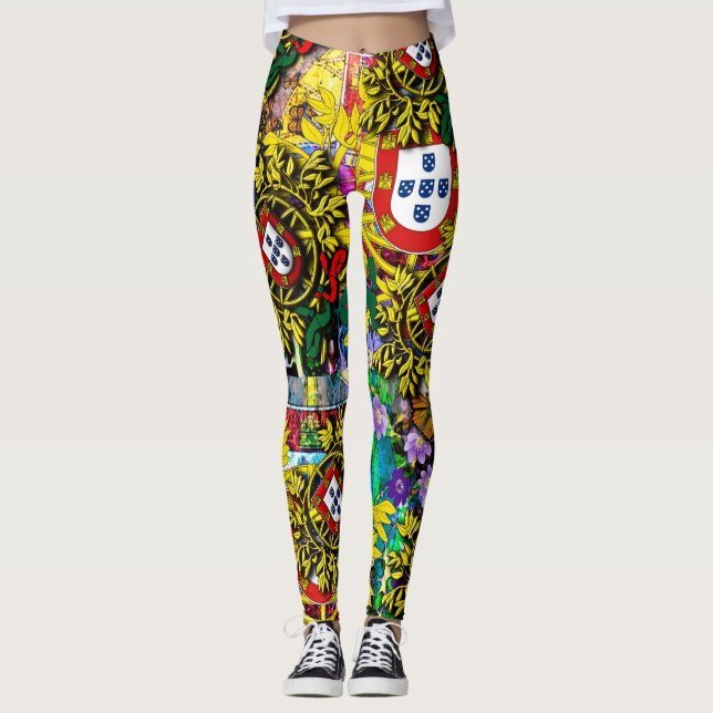 Portugiesische Muster und Leggings (Vorderseite)