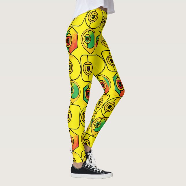 Portugiesische Muster und Leggings (Rechts)