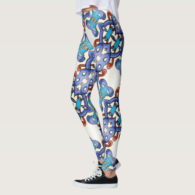 Portugiesische Muster und Leggings (Links)