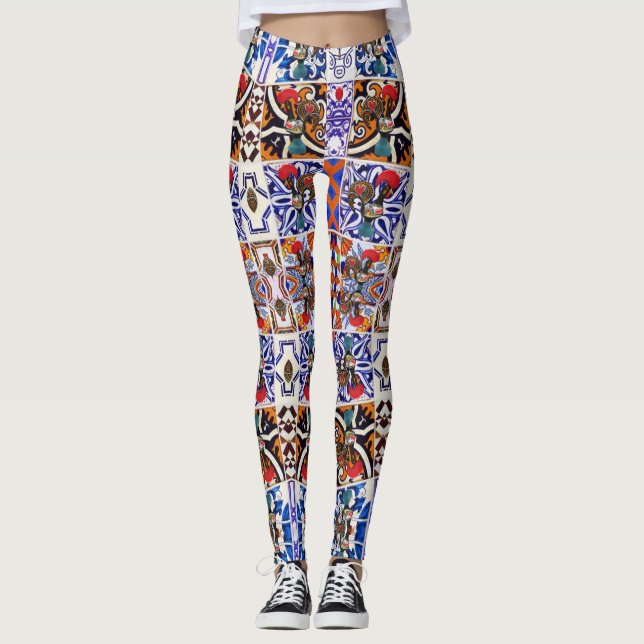 Portugiesische Muster und Leggings (Vorderseite)