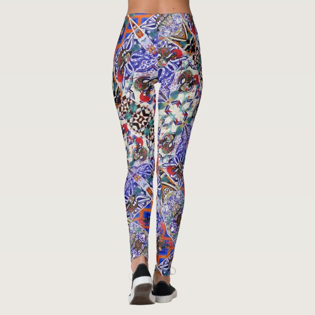 Portugiesische Muster und Leggings (Rückseite)