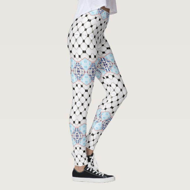 Portugiesische Muster und Leggings (Rechts)