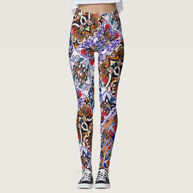 Portugiesische Muster und Leggings (Vorderseite)