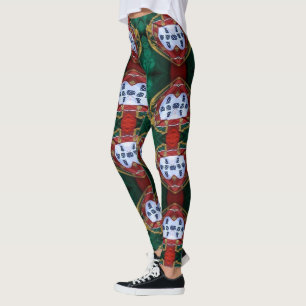 Portugiesische Muster und Leggings