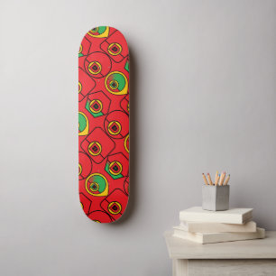 Portugiesische Muster und Leggings Skateboard