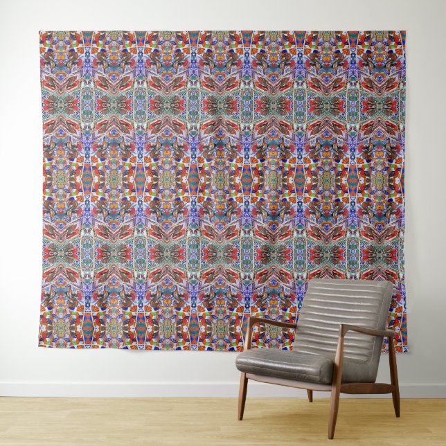 Portugiesische Muster Wandteppich (Beispiel (Horizontal))