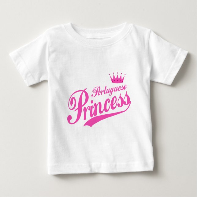 Portugiesische Prinzessin Baby T-shirt (Vorderseite)