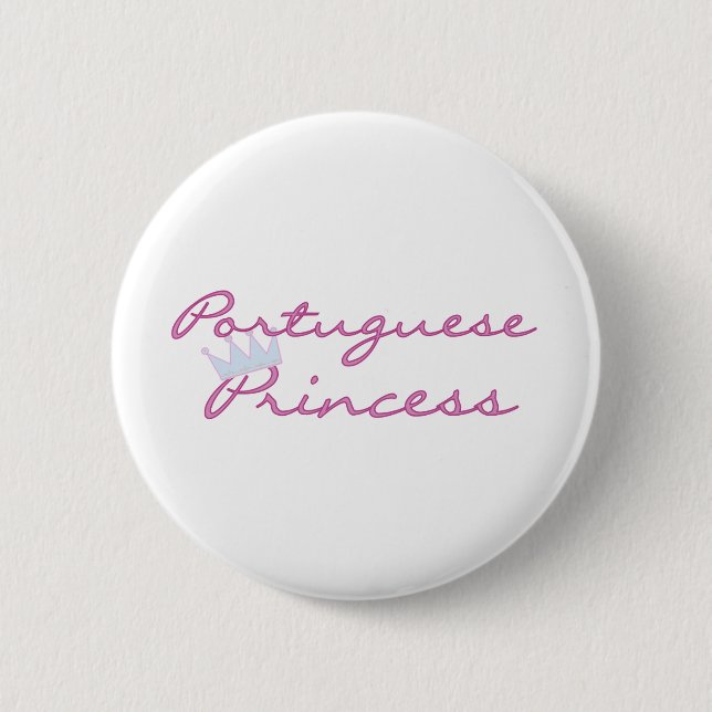 Portugiesische Prinzessin Button (Vorderseite)