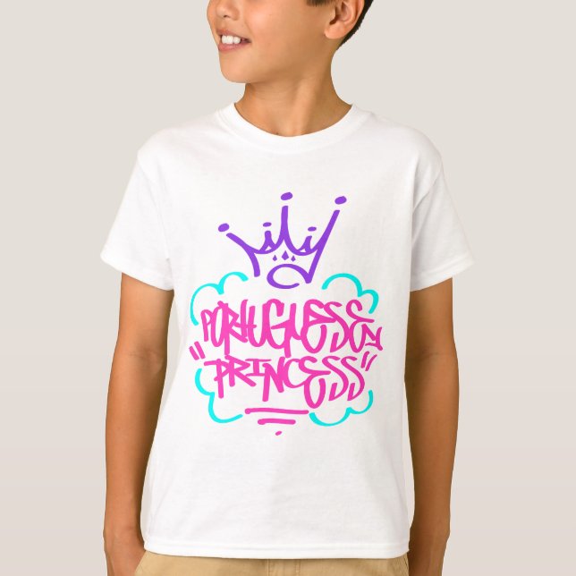 Portugiesische Prinzessin T-Shirt (Vorderseite)