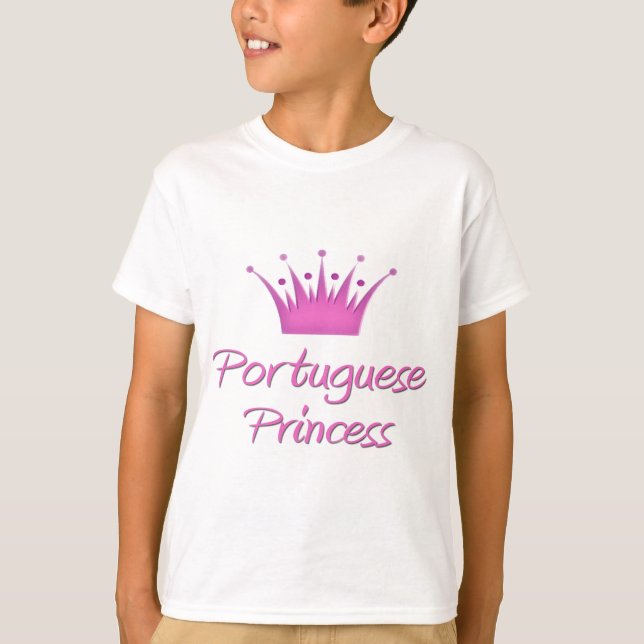 Portugiesische Prinzessin T-Shirt (Vorderseite)