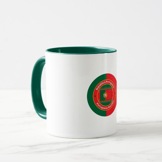Portugiesische Republik Tasse (Vorderseite Links)