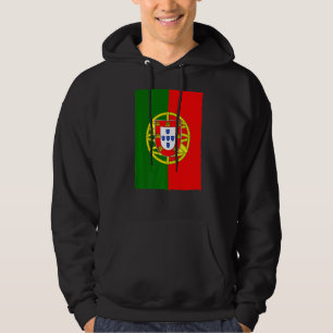 Portugiesische Retro-Vintage Nationalflagge Portug Hoodie