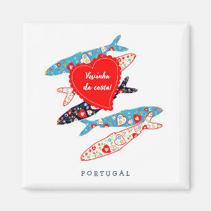 Portugiesische Sardinen Magnet