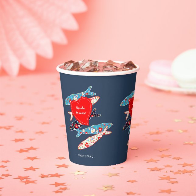 Portugiesische Sardinen Pappbecher (Insitu)