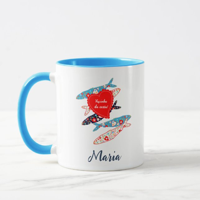 Portugiesische Sardinen Tasse (Links)