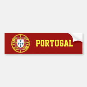 Portugiesische Schutzschild Autoaufkleber