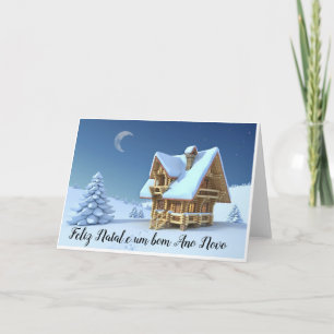 Portugiesische Urlaubskarte Feiertagskarte