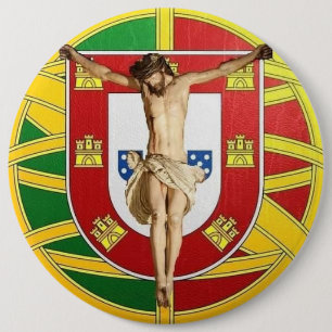 Portugiesische Volkskunst Button