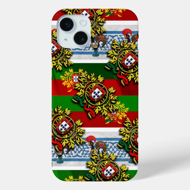 Portugiesische Volkskunst Case-Mate iPhone Hülle (Rückseite)