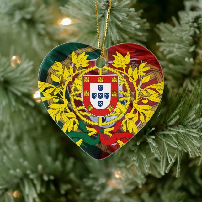 Portugiesische Volkskunst Keramik Ornament (Baum)