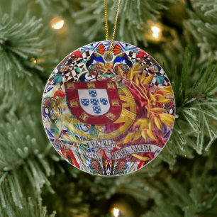 Portugiesische Volkskunst Keramik Ornament