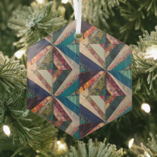 Portugiesische Volkskunst Ornament Aus Glas