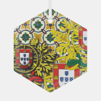 Portugiesische Volkskunst Ornament Aus Glas