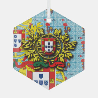 Portugiesische Volkskunst Ornament Aus Glas