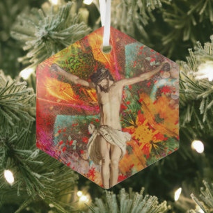 Portugiesische Volkskunst Ornament Aus Glas