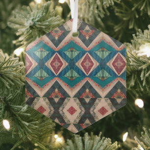 Portugiesische Volkskunst Ornament Aus Glas