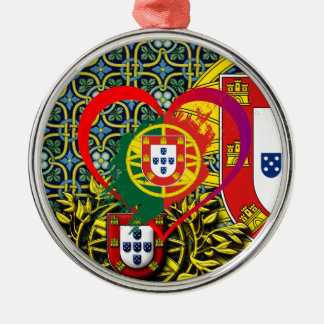 Portugiesische Volkskunst Ornament Aus Metall