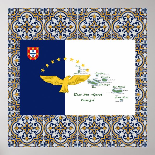 Portugiesische Volkskunst Poster (Vorne)