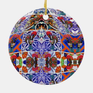 Portugiesische Volksmusik Keramik Ornament