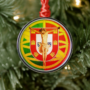 Portugiesische Volksmusik Ornament Aus Metall