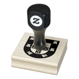 Portugiesische Wappen Kautschuk Briefmarke Gummistempel