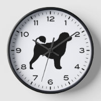 Portugiesische Wasser-Hund-Silhouette