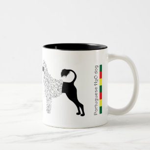 Portugiesische Wasser-Hund-Tasse Zweifarbige Tasse