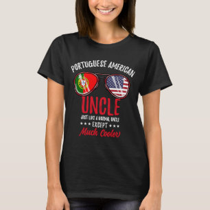 Portugiesischer amerikanischer Onkel T-Shirt
