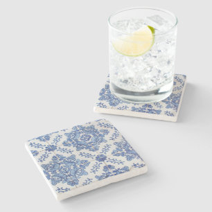 Portugiesischer Fliesen-Marmor-Stein-Untersetzer Steinuntersetzer